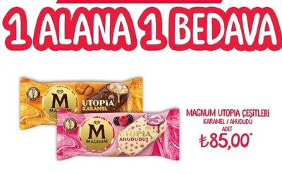 Magnum Utopia Çeşitleri Karamel / Ahududu Adet