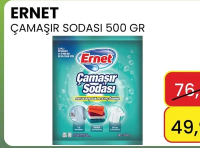 Ernet Çamaşir Sodasi 500 Gr