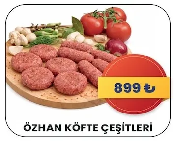 Özhan Köfte Çeşitleri