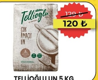 Tellioğlu Un 5 Kg