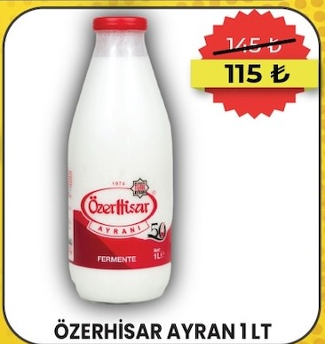 Özerhisar Ayran 1 Lt