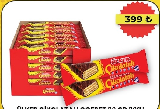 Ülker Çikolatalı Gofret 26’Lı