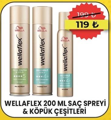 Wellaflex 200 Ml Saç Spreyi & Köpük Çeşitleri