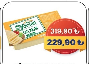 Yörsan Taze Kaşar