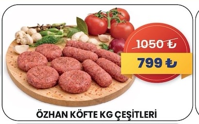 Özhan Köfte Kg Çeşitleri