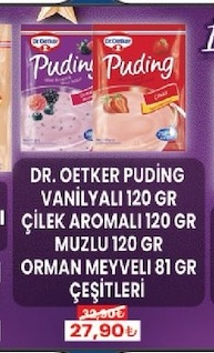 Dr. Oetker Puding Çeşitleri 120 Gr