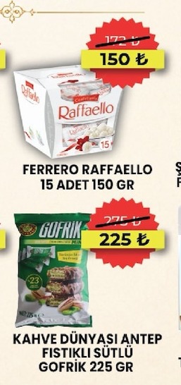 Ferrero Raffaello 15 Adet 150 Gr