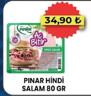 Pınar Hindi Salam 80 Gr