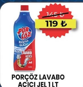 Porçöz Lavabo Aci̇Ci̇ Jel 1 Lt