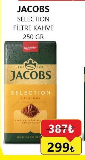 Jacobs Selection Filtre Kahve 250 Gr