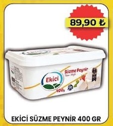Ekici Süzme Peynir 400 Gr