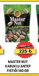 Master Nut Kabuklu Antep Fıstığı 140 Gr
