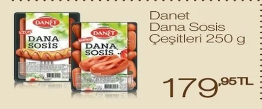Danet Dana Sosis Çeşitleri 250 G
