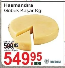 Hasmandıra Göbek Kaşar Kg.