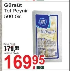 Gürsüt Tel Peynir 500 Gr.