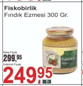 Fiskobirlik Fındık Ezmesi 300 Gr.