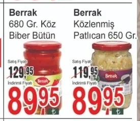 Berrak 680 Gr. Köz Biber Bütün