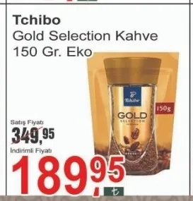 Tchibo Gold Selection Kahve 150 Gr. Eko