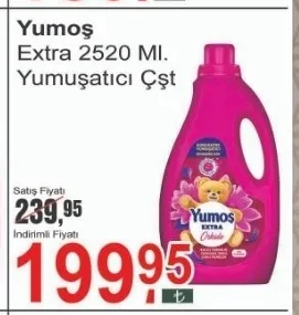 Yumoş Extra 2520 Ml. Yumuşatıcı Çşt
