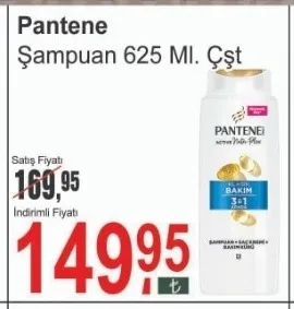 Pantene Şampuan 625 Ml