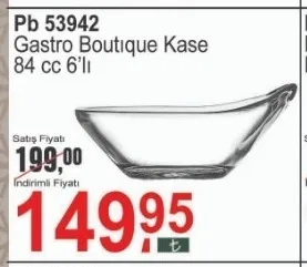 Pb 53942 Gastro Boutique Kase 84 Cc 6'Lı