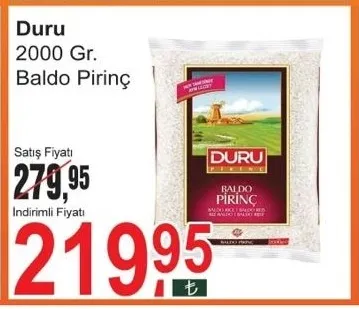 Duru 2000 Gr. Baldo Pirinç