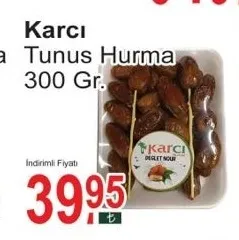 Karcı Tunus Hurma 300 Gr.
