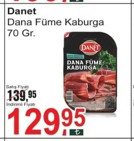 Danet Dana Füme Kaburga 70 Gr.