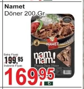 Namet Döner 200 Gr.