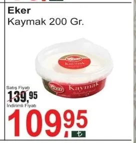 Eker Kaymak 200 Gr.