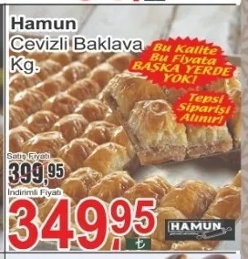 Hamun Cevizli Baklava Kg.