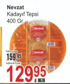 Nevzat Kadayıf Tepsi 400 Gr.