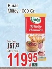 Pınar Milföy 1000 Gr.