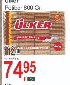 Ülker Pötibör 800 Gr.