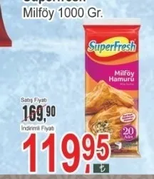 Superfresh Milföy 1000 Gr.