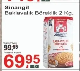 Sinangil Baklavalık Böreklik 2 Kg.