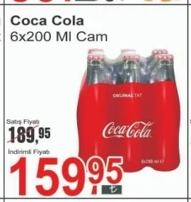 Coca Cola 6X200 Ml Cam