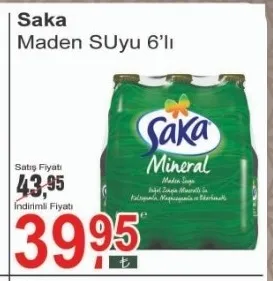Saka Maden Suyu 6'Lı