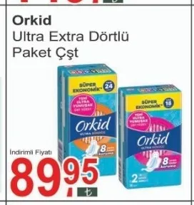Orkid Ultra Extra Dörtlü Paket Çşt