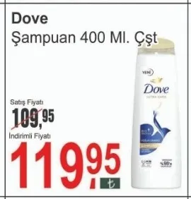 Dove Şampuan 400 Ml