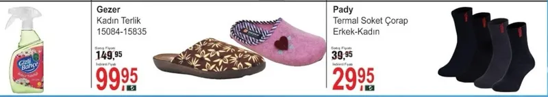 Gezer Kadın Terlik 15084-15835