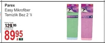 Parex Easy Mikrofiber Temizlik Bez 2 'Li