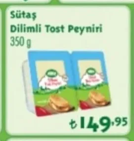 Sütaş Dilimli Tost Peyniri 350 G