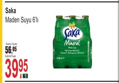 Saka Maden Suyu 6'Lı