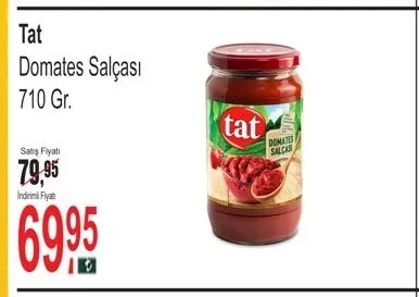 Tat Domates Salçası 710 Gr.