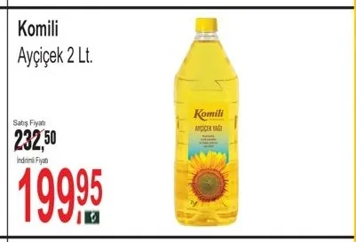Komili Ayçiçek 2 Lt.