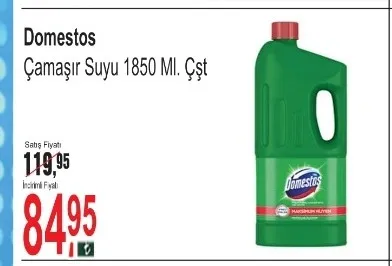 Domestos Çamaşır Suyu 1850 Ml. Çşt