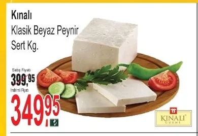 Kınalı Klasik Beyaz Peynir Sert Kg.