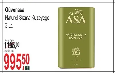 Güvenasa Naturel Sızma Kuzeyege 3 Lt.