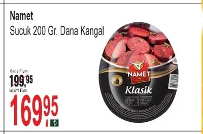 Namet Sucuk 200 Gr. Dana Kangal